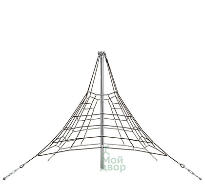 Канатная конструкция для лазанья Пирамида 027