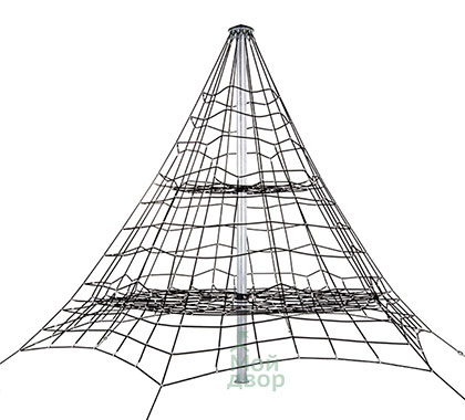 Канатная конструкция для лазанья Пирамида 050